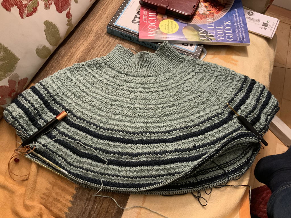 Pascuali Ashina schema maglia pullover a righe