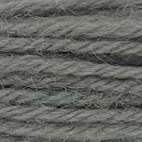 Appleton Bros Crewel Wool 112 lana da ricamo grigio tinta unita