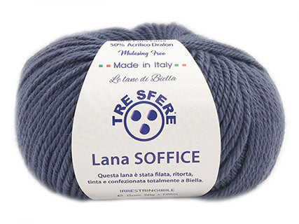 Il Filo di Arianna Soffice misto lana 50g bianco 1 morbida