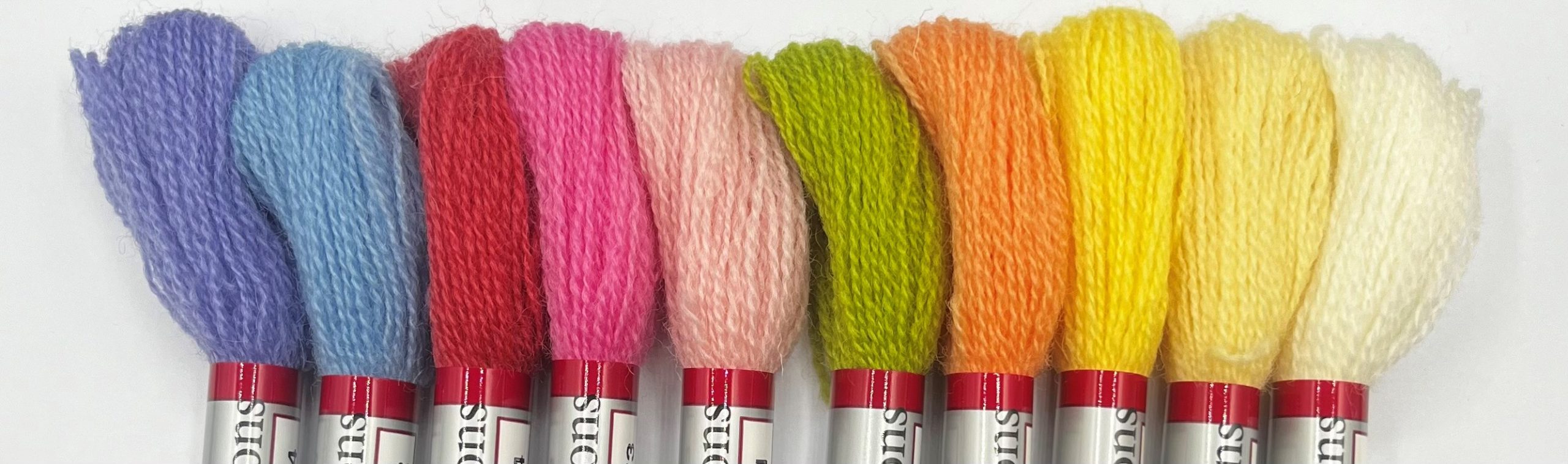 Appleton Spring 2 Ply Crewel Range set lane primaverili