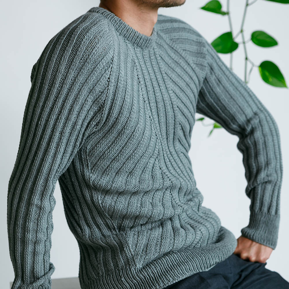 Pascuali Renzo schema maglia pullover coste cotone