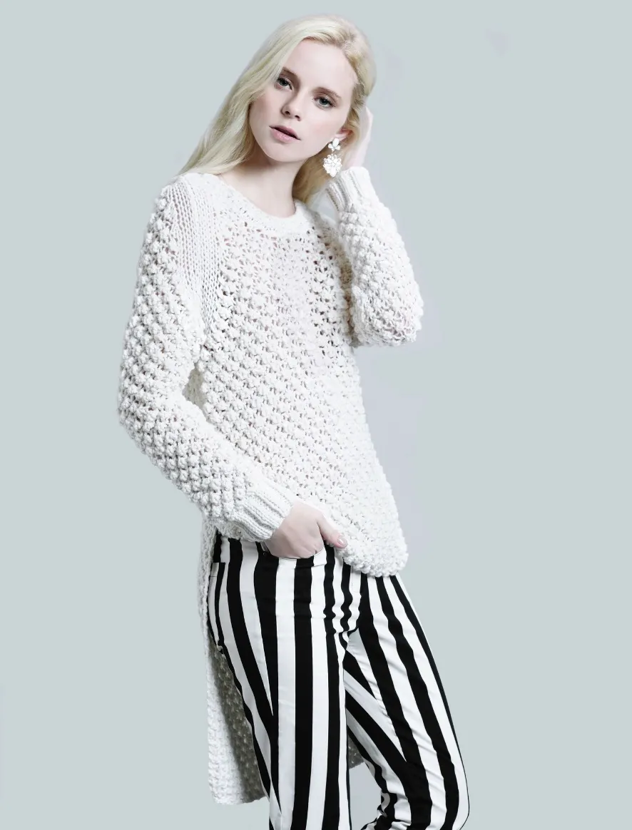 Rosarios4 48 Maglione Tradizione schema maglia donna