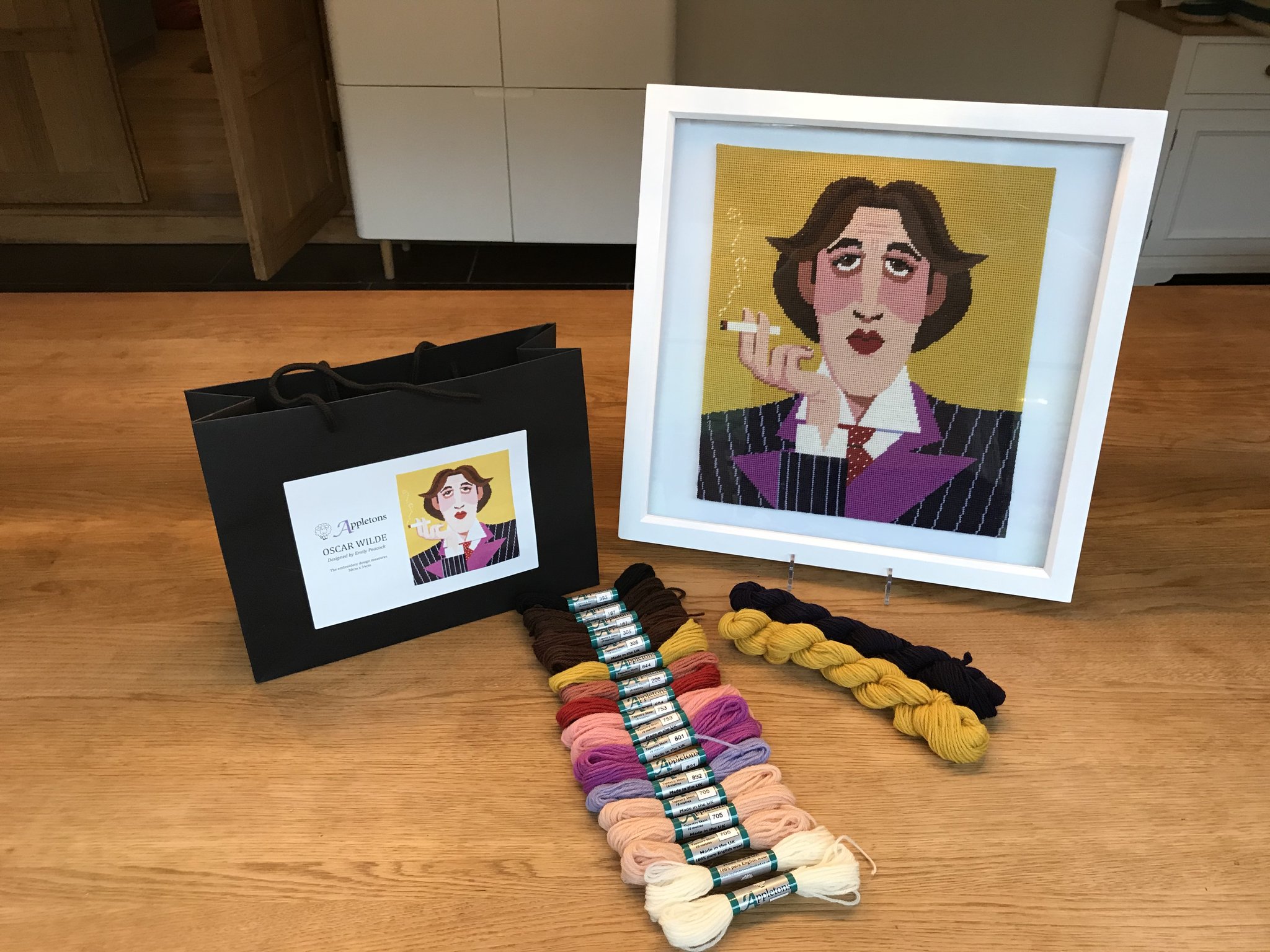 Appleton Oscar Wilde kit arazzo da ricamare