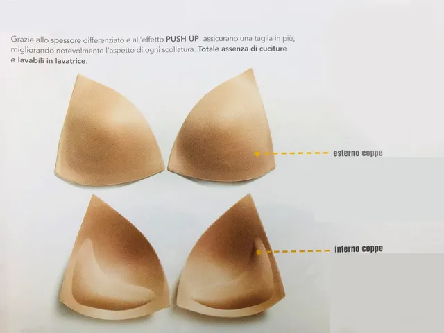 Il Filo di Arianna Coppe Triangolo coppe push-up spessore graduato