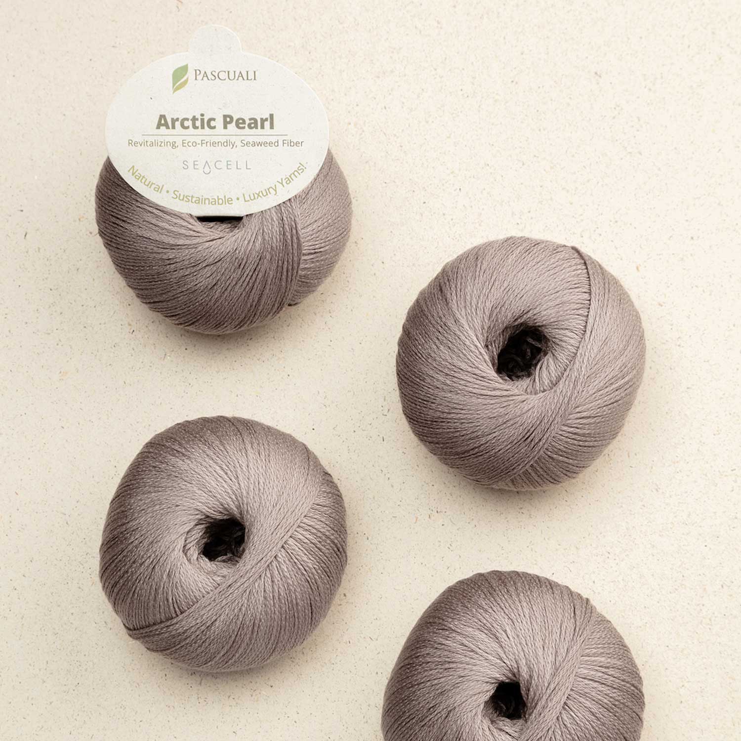 Pascuali Arctic Pearl filato vegano Seaweed 18