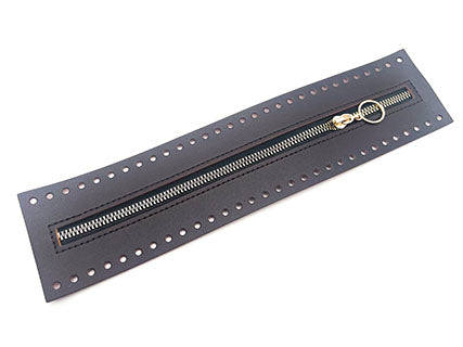 Il Filo di Arianna chiusura zip ecopelle 27cm per borse