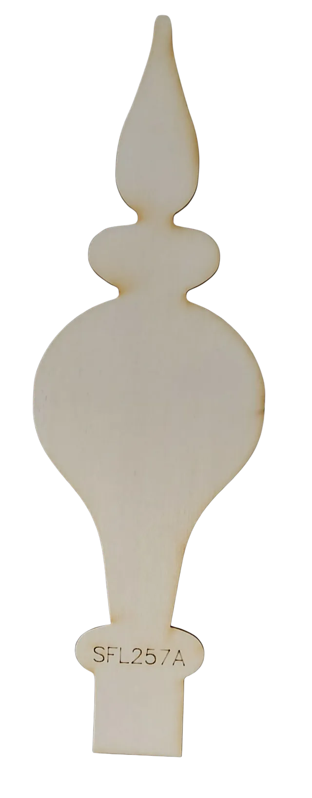 Il Filo di Arianna SFL257A puntale legno h 30 cm