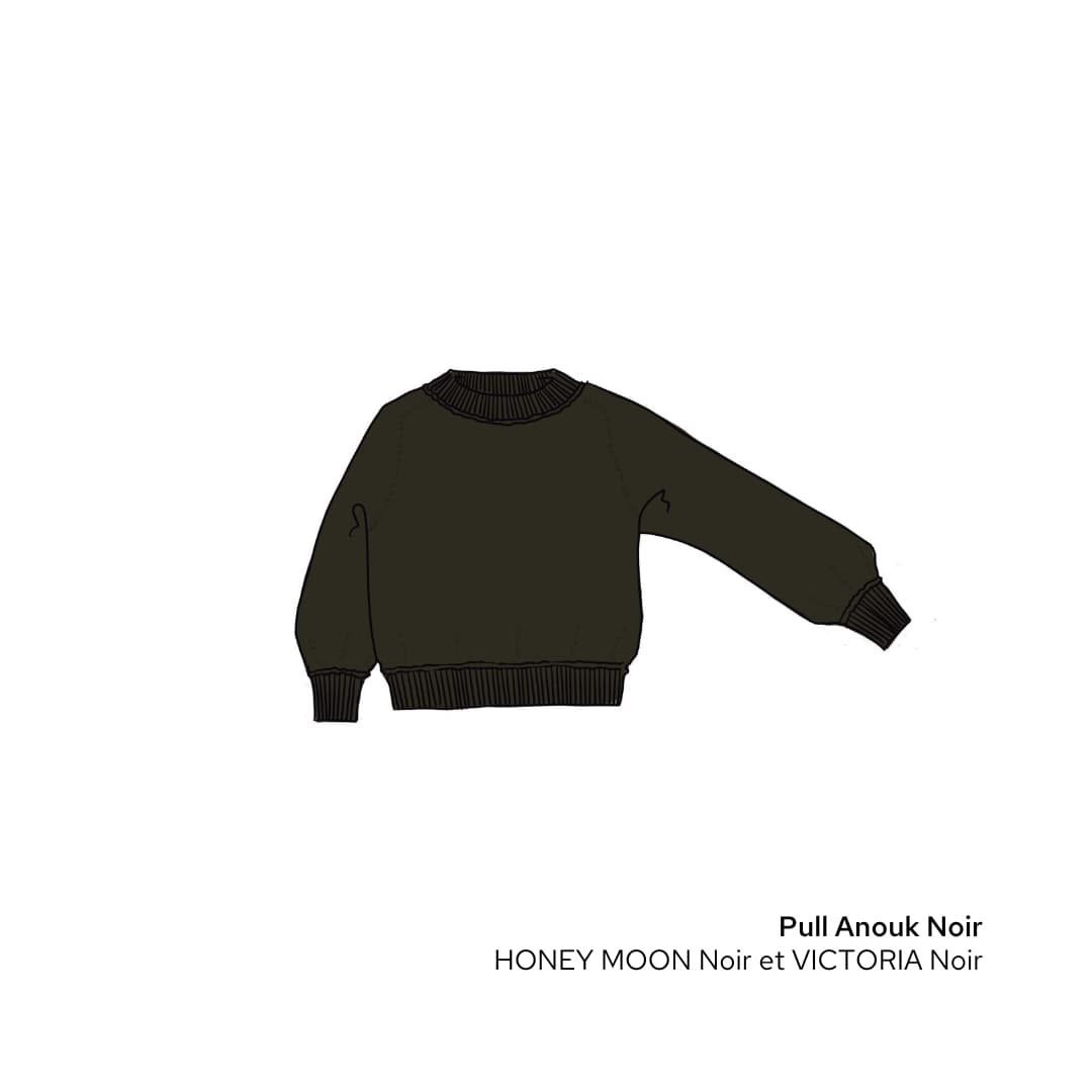 Anny Blatt Anouk kit maglia maglione taglia M naturale