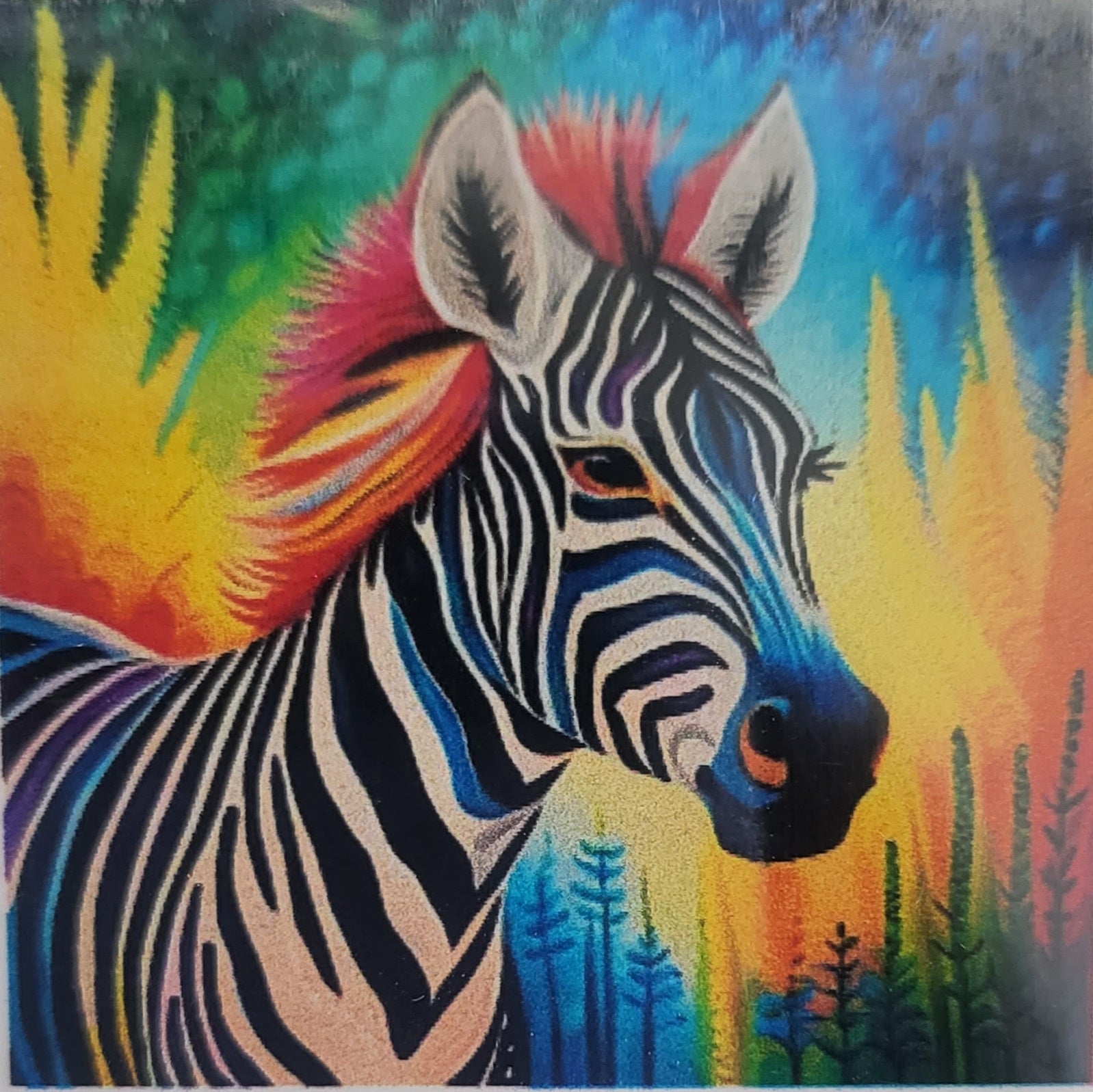 Il Filo di Arianna tela diamond painting 30x30 disegno completo