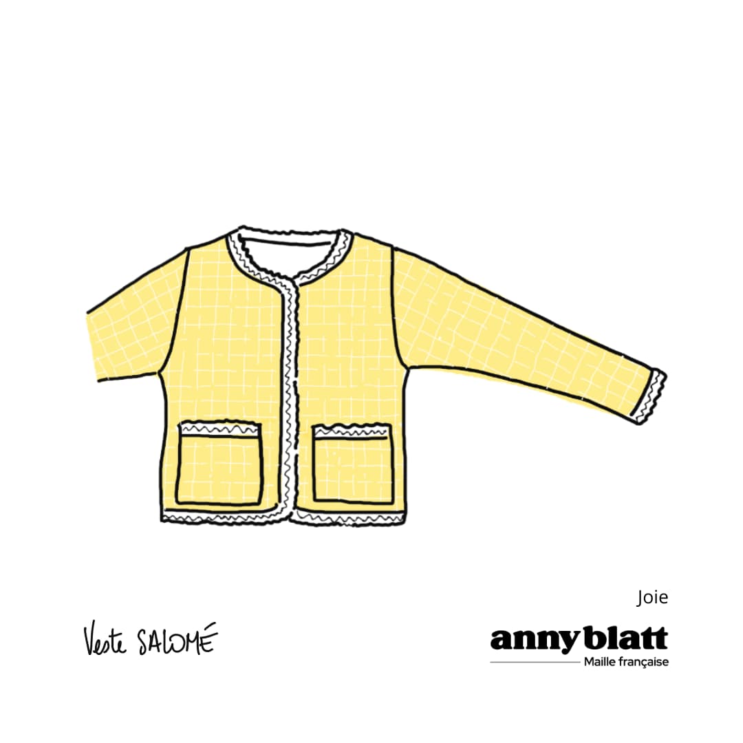 Annyblatt Salomé kit maglia giacca merino