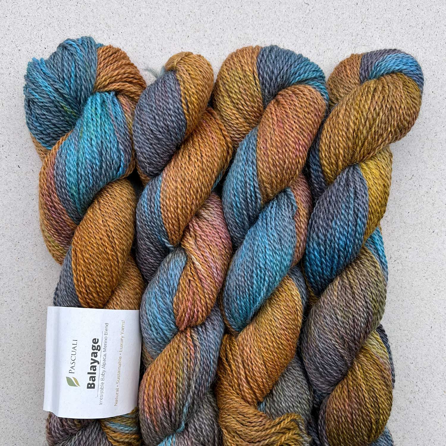 Pascuali Balayage filato baby alpaca merino Inka 710