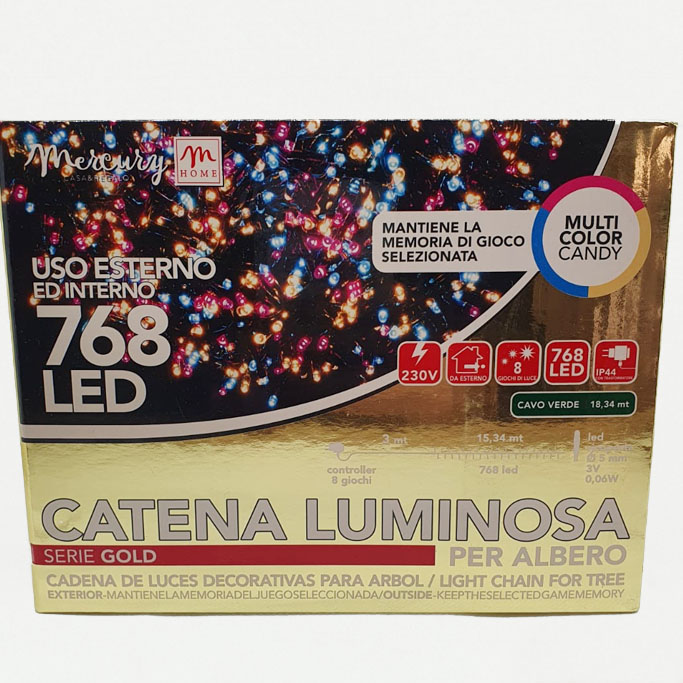 Gomitolorosa Luci Led Multicolor decorazione casa