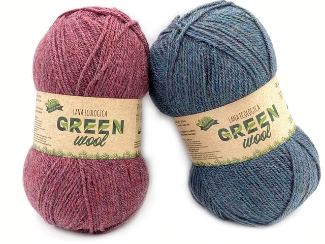Il Filo di Arianna Greenwool lana 100g 16 nero melange