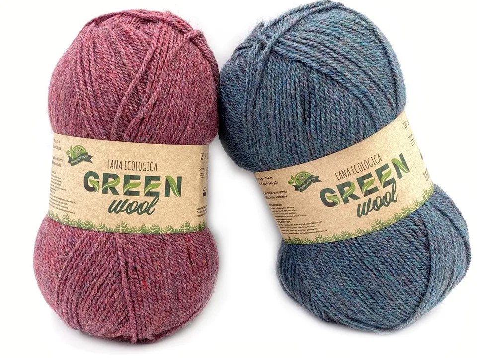 Il Filo di Arianna Greenwool lana 100g 16 nero melange