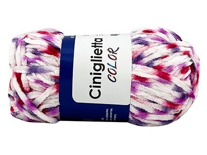 Il Filo di Arianna Ciniglietta Color filato ciniglia 50 g melange