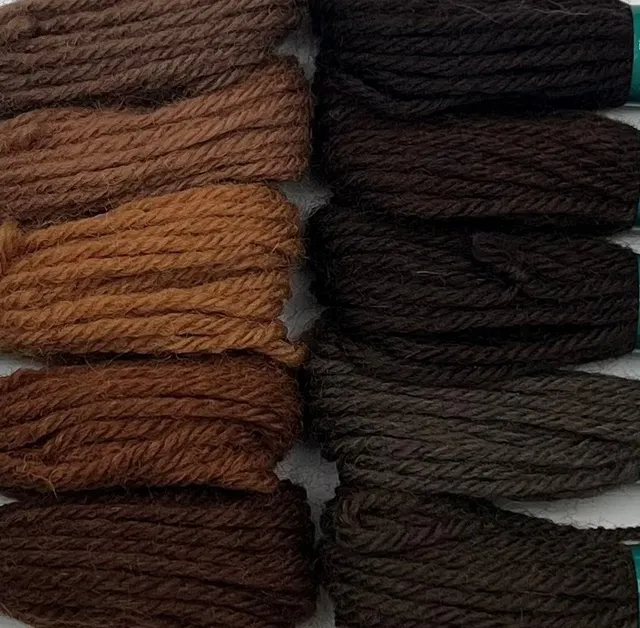 Appleton Tapestry Browns set filati lana marroni 4 capi