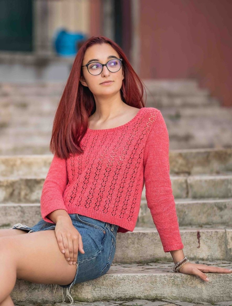 Rosarios4 Trepadeira 307 modello maglia donna