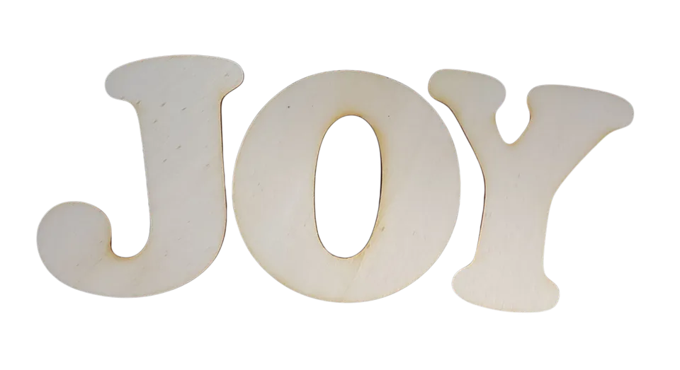 Il Filo di Arianna Formallegra Scritta Joy SFL268 legno 10 cm