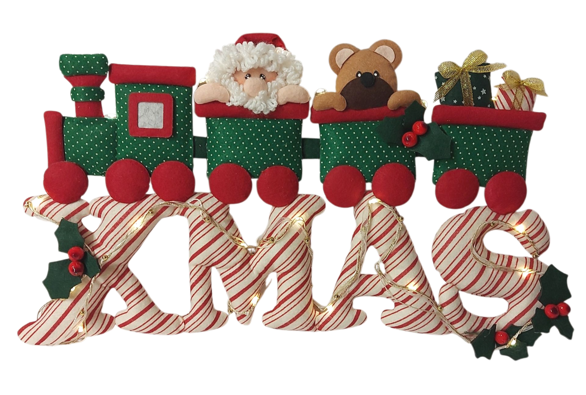 Il Filo di Arianna SFL266 scritta Xmas legno 10 cm