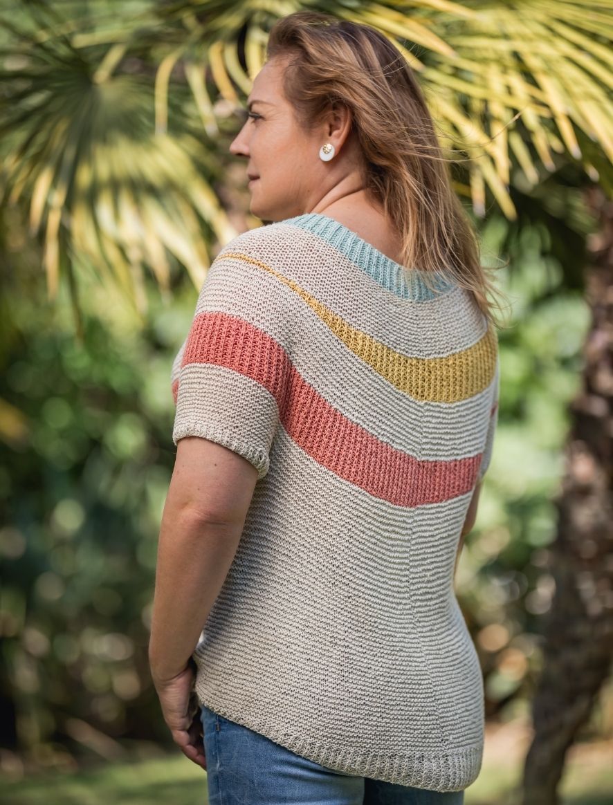 Rosarios4 314 Seda schema maglia seta donna