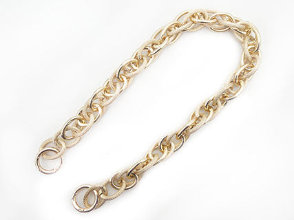 Il Filo di Arianna Catena Borsa in Metallo 50 cm Moschettone
