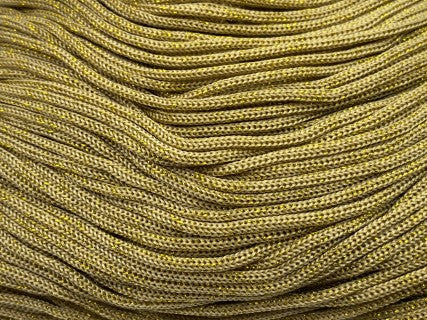 Il Filo di Arianna Swan Black cordino thai nero-oro glitter borse