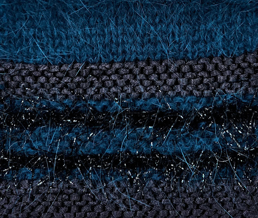 Annyblatt Britney kit maglia Nero angora e luce