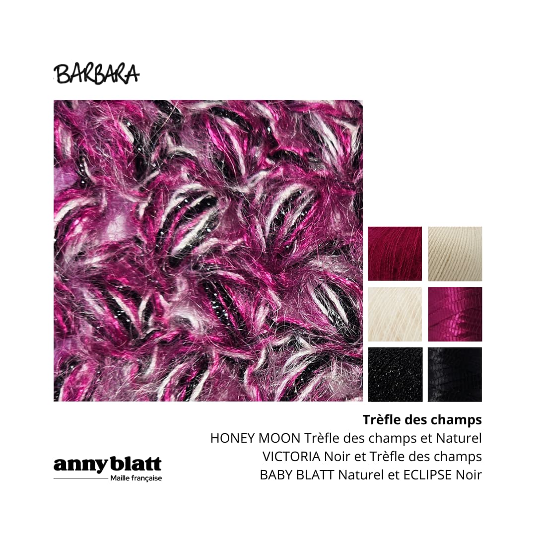 Annyblatt Barbara kit giacca uncinetto mohair e seta