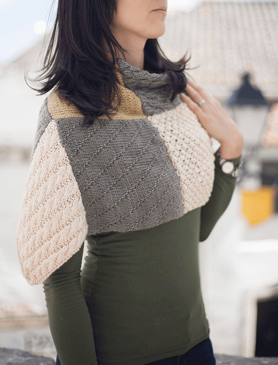 Rosarios4 151 Manta Solo Latte schema coperta