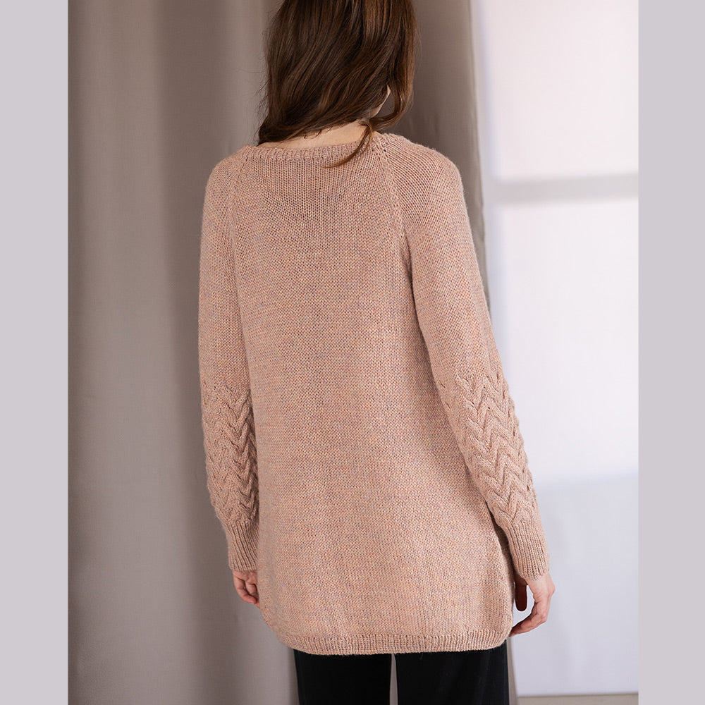 Pascuali Aleesha cardigan schema maglia download top-down