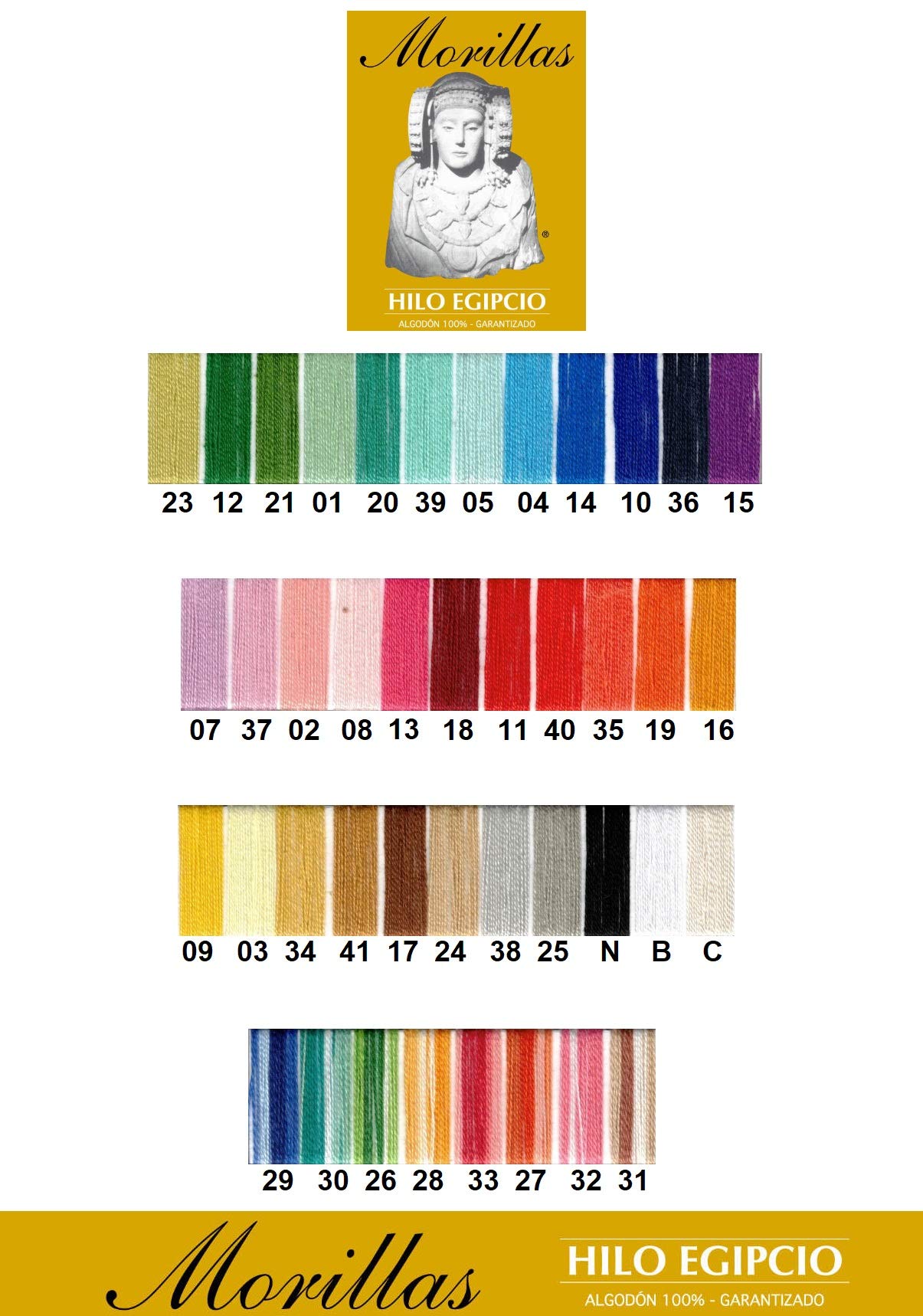 Morillas Zepelines Ne 5/2 cotone perlato 2 pezzi grigio 25