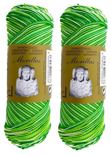 Morillas Zepelines Ne 5/2 filo cotone 2x75 g verde 26 mercerizzato