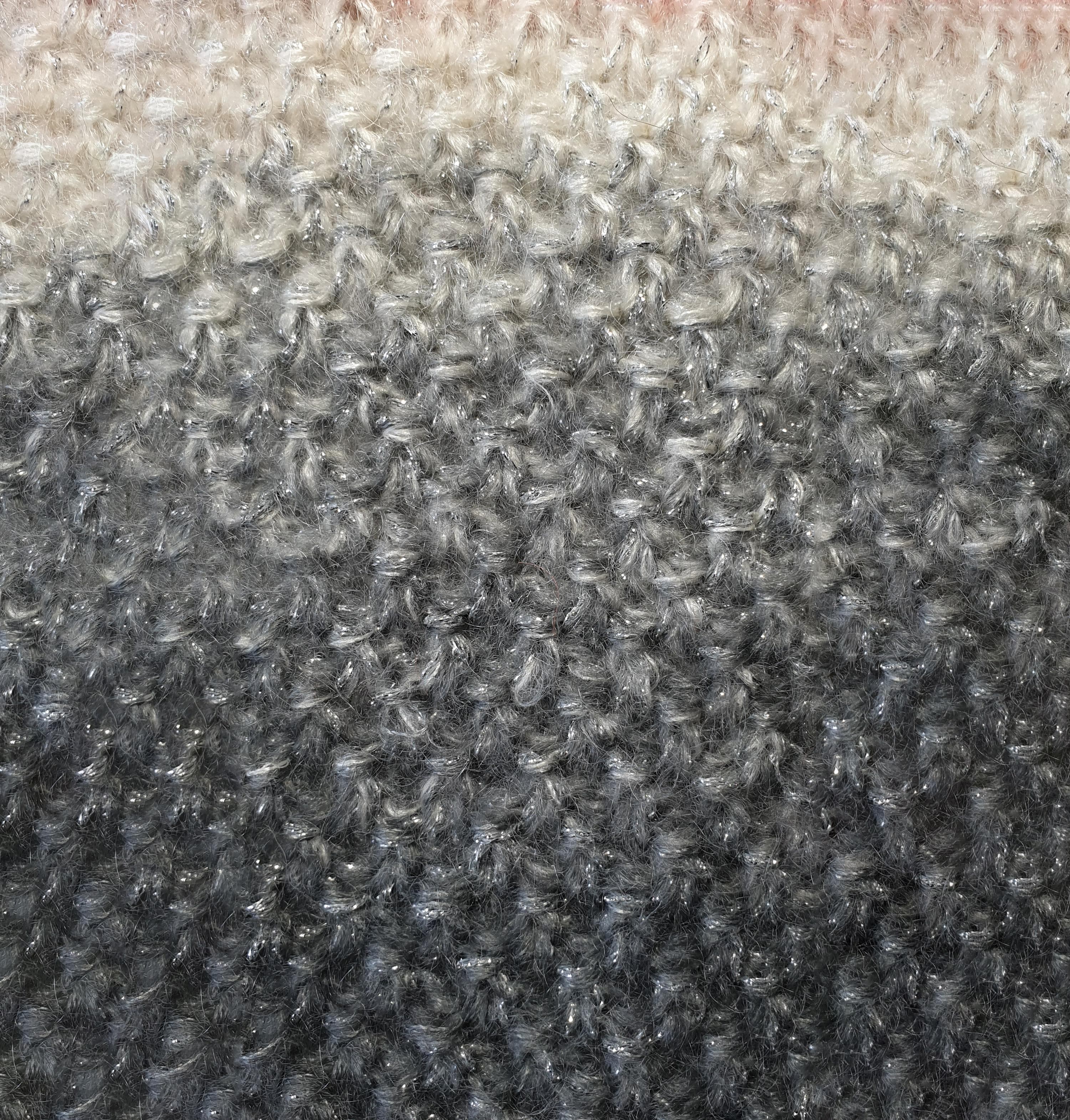 Anny Blatt Méribel kit sciarpa mohair oceano taglia unica