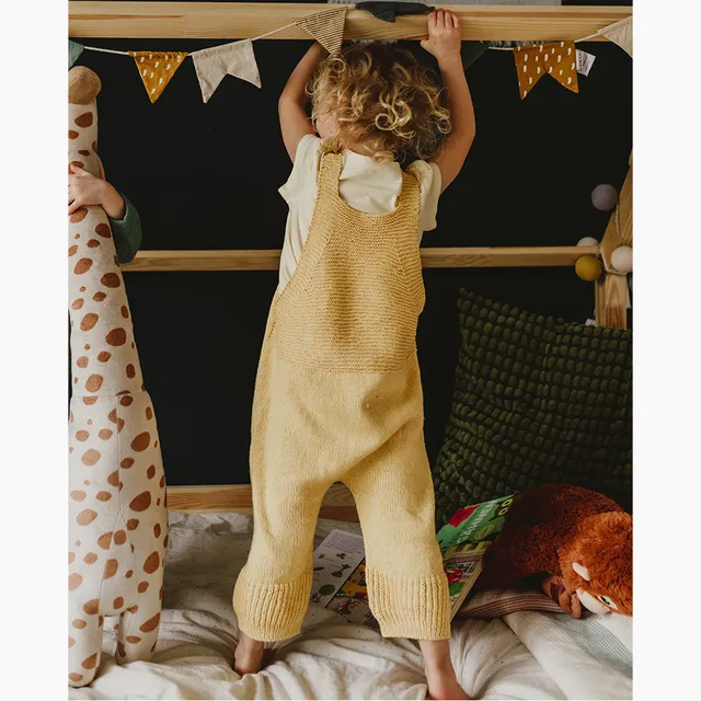 Pascuali Dana Overalls pattern maglia salopette bimba