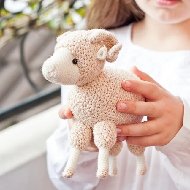 Pascuali Amigurumi Merino schema uncinetto pecora lana bio