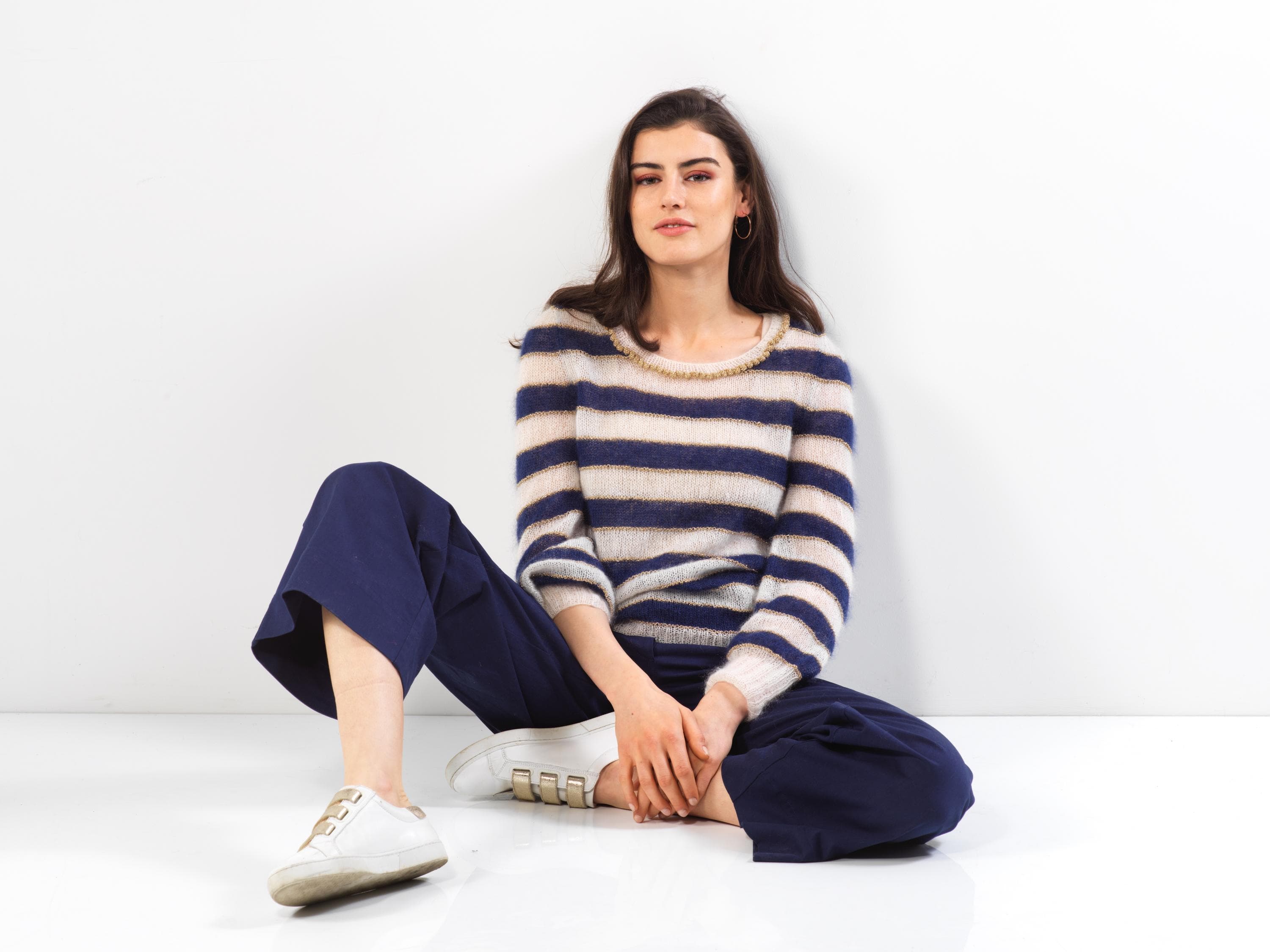 Annyblatt Lisa kit maglia estivo taglia S naturale marine