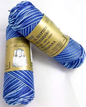 Morillas Zepelines Ne 5/2 cotone perlato blu 29 2x75g
