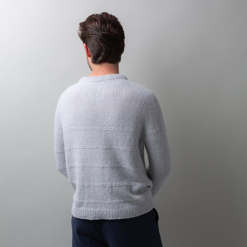 Pascuali Air Stitch Sweater Schema Maglia Raglan Top Down