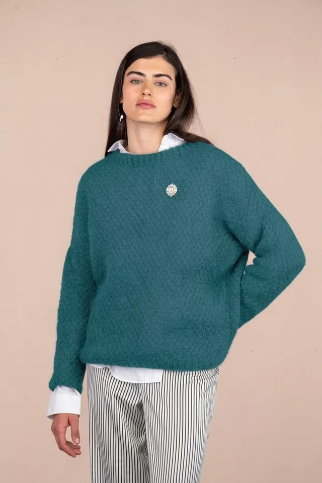 Annyblatt Luna kit maglia pull mohair kid