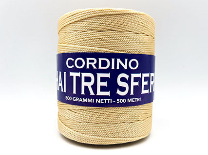 Il Filo di Arianna Thay cordino borse bianco 001 500 g