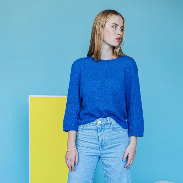 Pascuali Annyka Pullover schema maglia mohair
