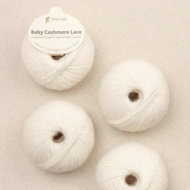 Pascuali Baby Cashmere Lace filato 54 bianco lana