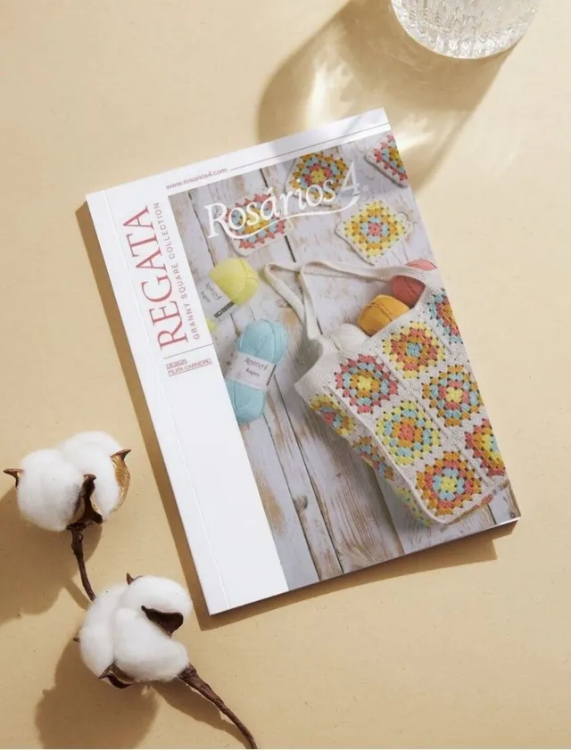 Rosarios4 Regata Granny Square booklet decorazione