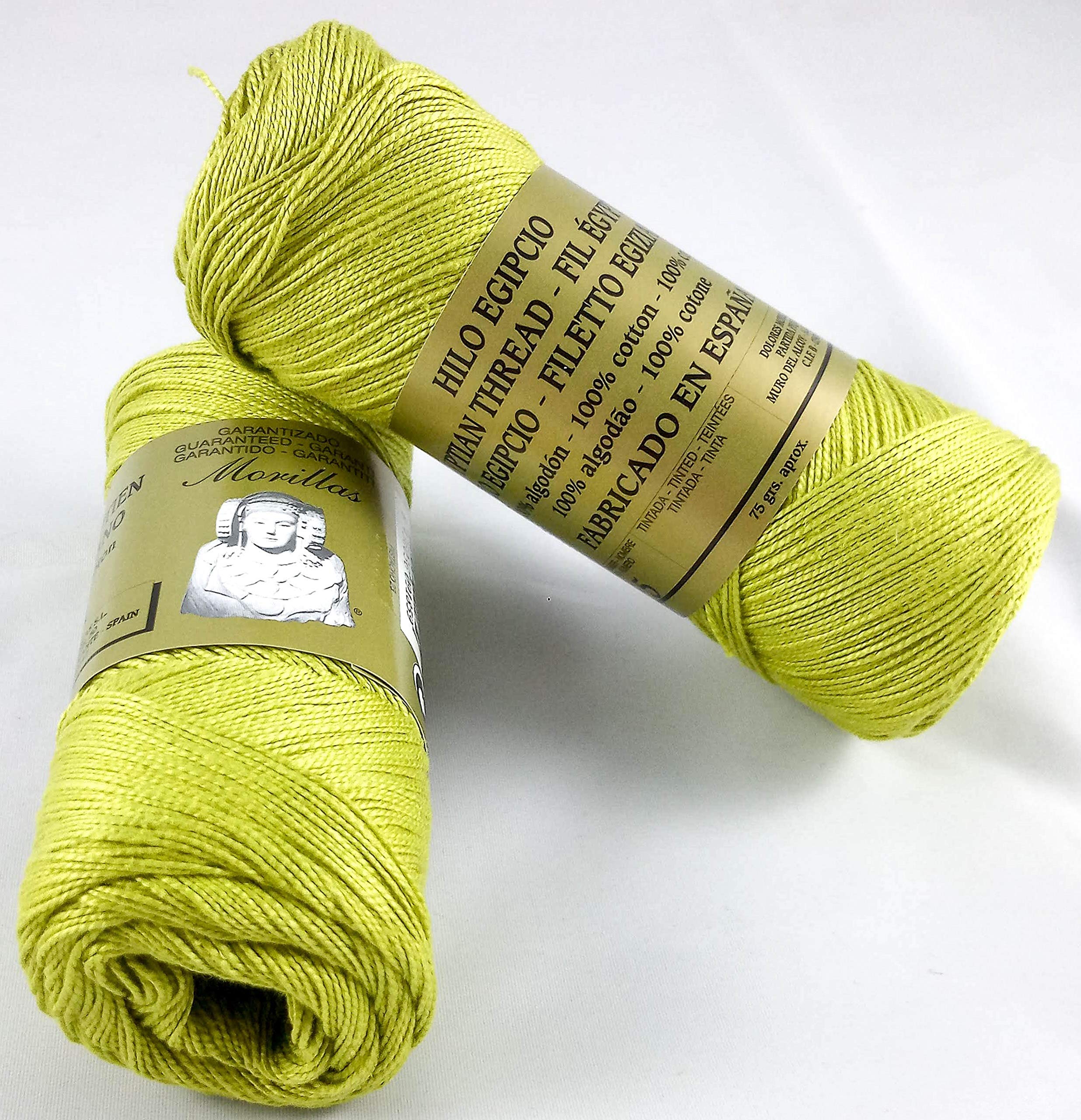 Morillas Zepelines Ne 5/2 cotone perlato pistacchio 23 2x75g