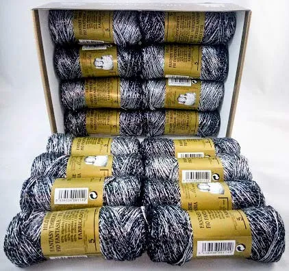 Morillas Zepelines Bombilla N.5 filo uncinetto nero 16x85 g