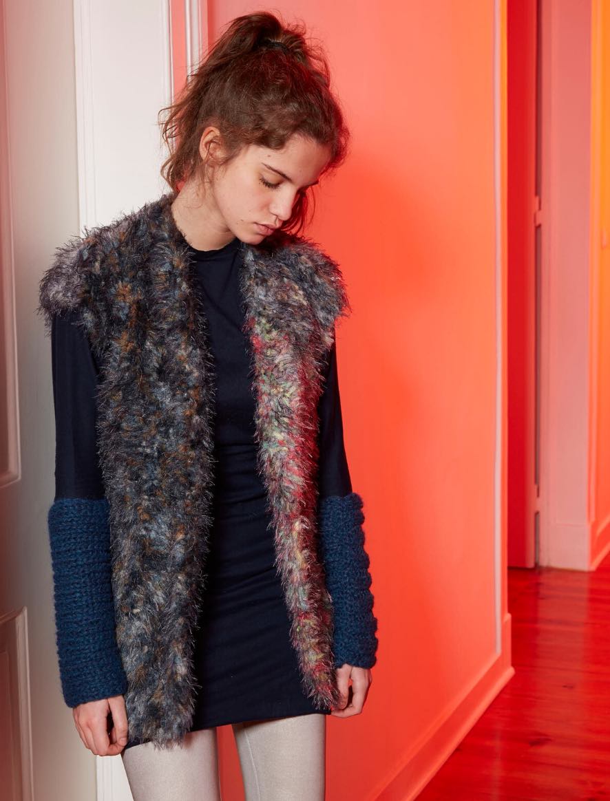 Rosarios4 143 Mignon Tigress schema gilet donna