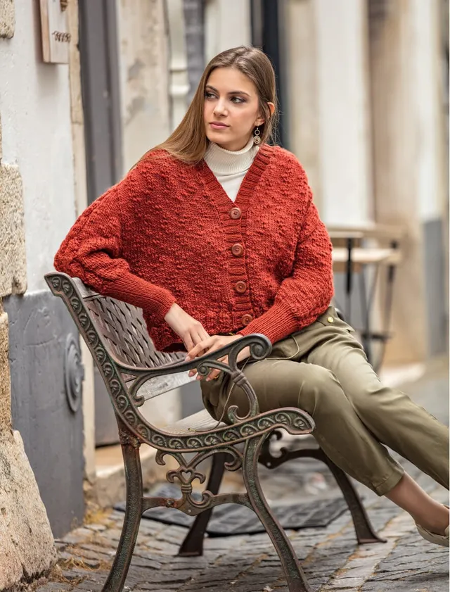 Rosarios4 221 Suspiro cardigan modello donna