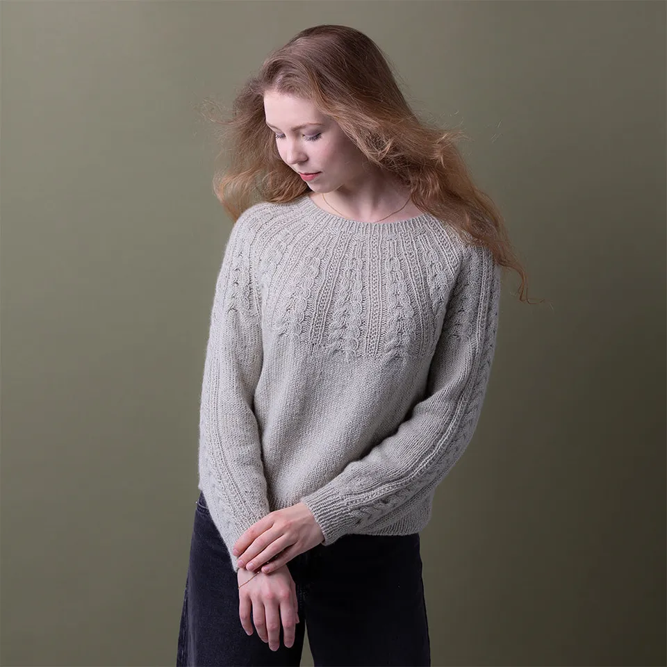 Pascuali Winter Sunbeams Schema Maglia Maglione Top Down