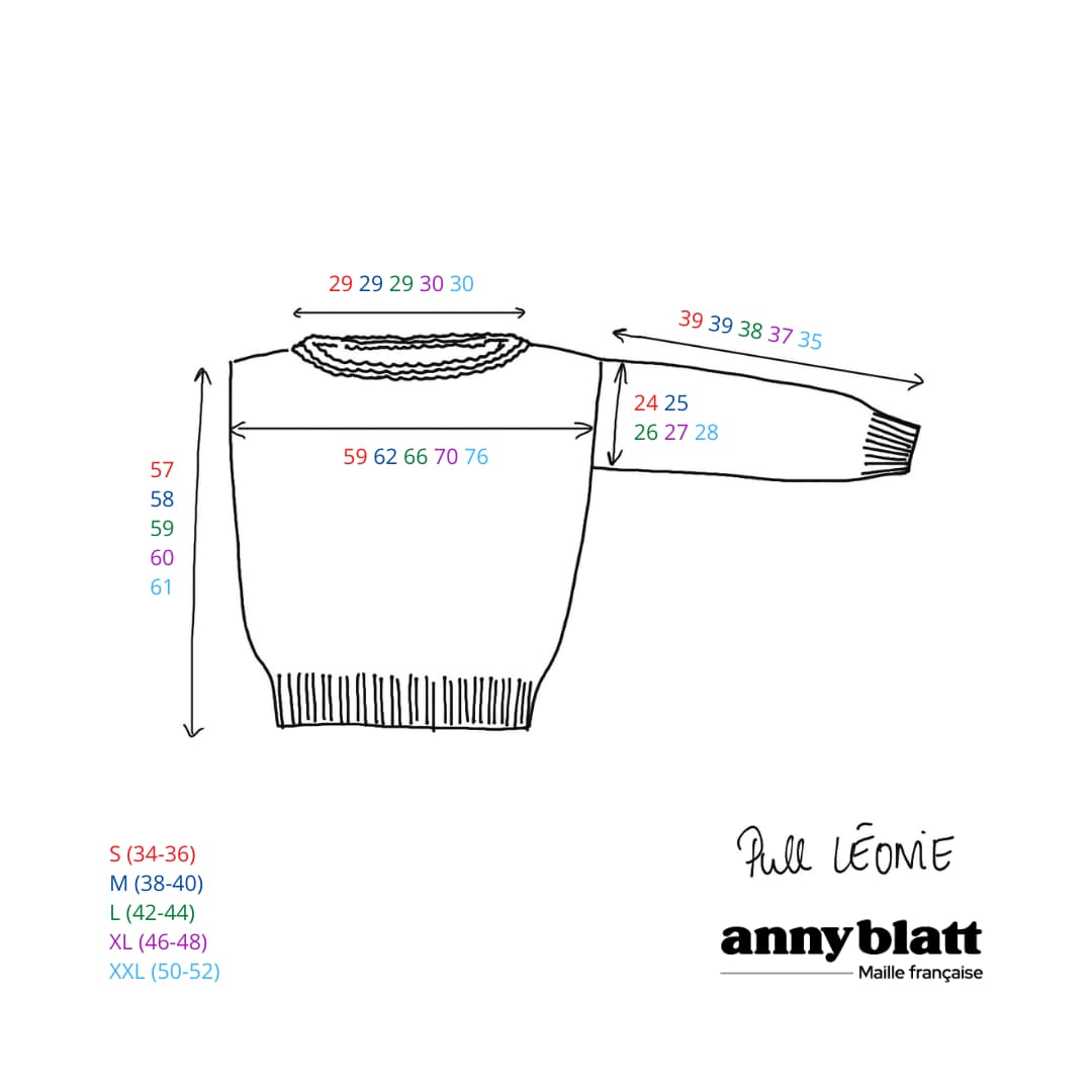 Annyblatt Léonie kit maglia mohair tinta unita