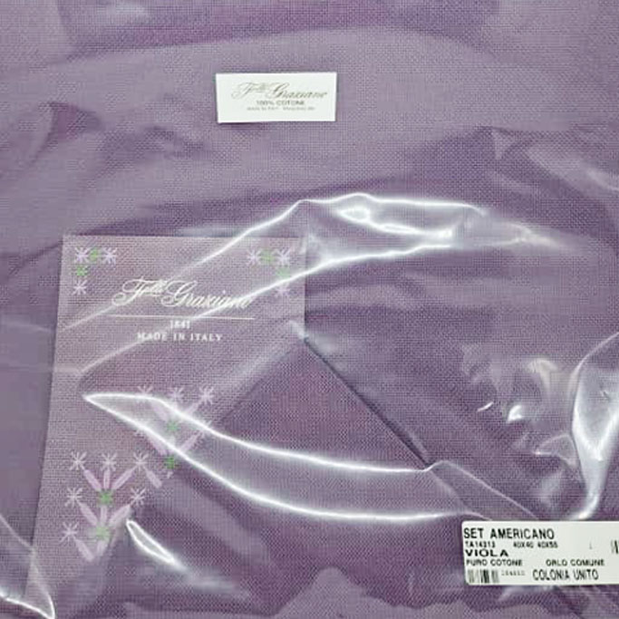 Flli Graziano set americano tovaglietta set 2 pezzi